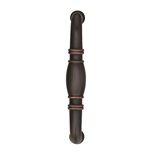 Amerock Oil Rubbed Bronze Cabinet Pulls - 3 Inch Center to Center - Granby - 1 Pack - Drawer Handle - Kitchen Cabinet H
